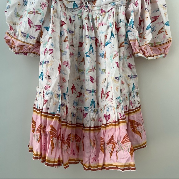 NWT Fillyboo Madame Butterfly Cotton Mini Dress XS - Picture 3 of 16